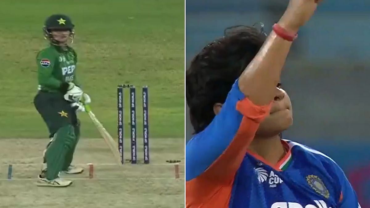 Shafali Verma Gives Fiery Send Off To Muneeba Ali