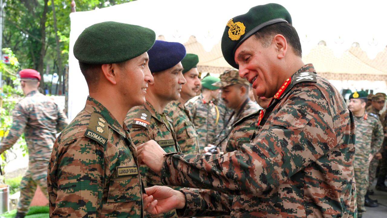 Army Chief Reviews Operational Preparedness Near Siliguri