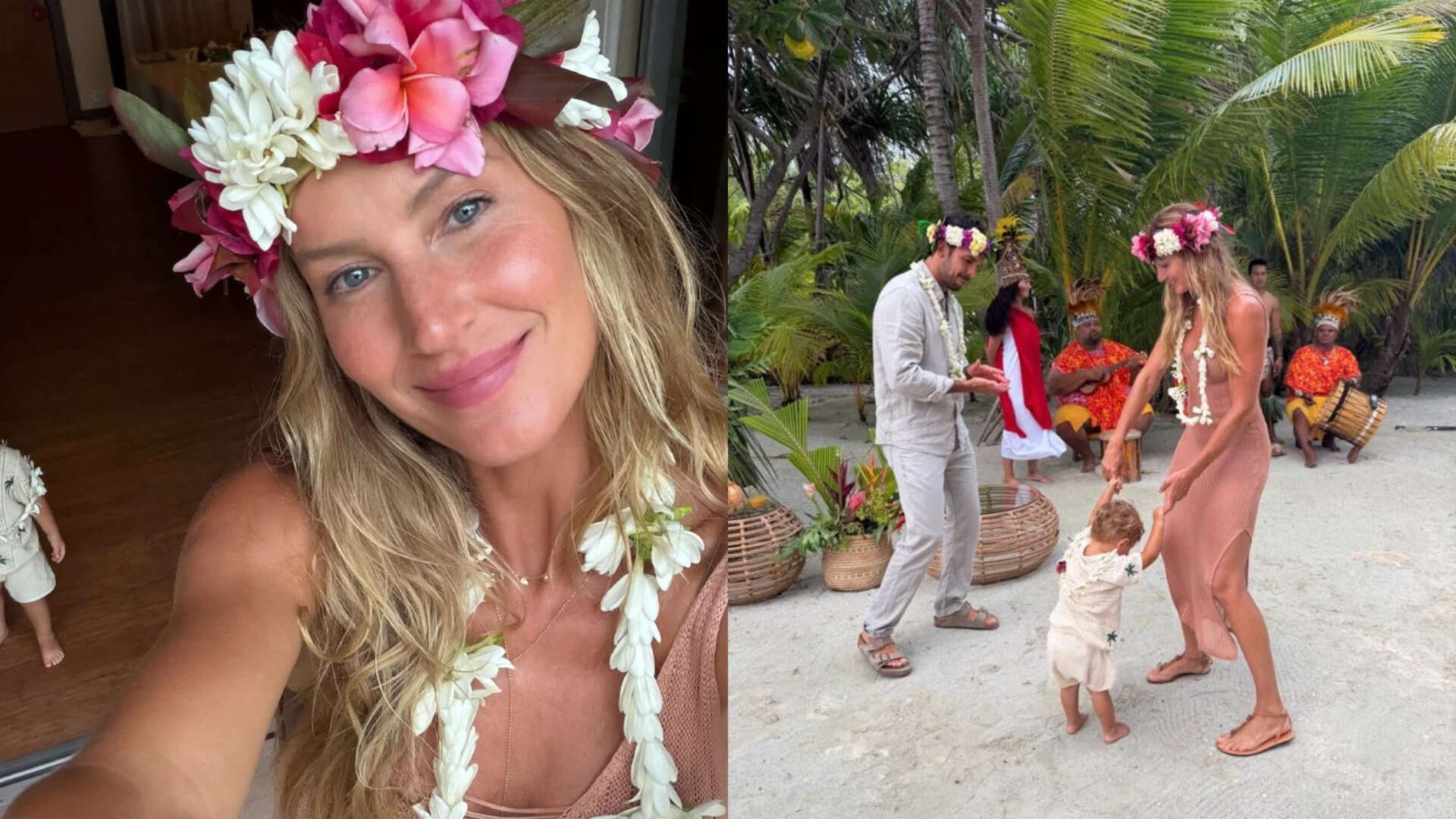 Gisele Bündchen Shares Rare Vacation Photos