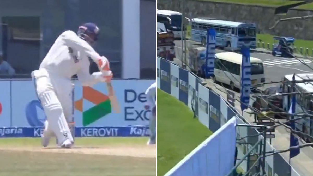 Rishabh Pant Hits 99th Test Six