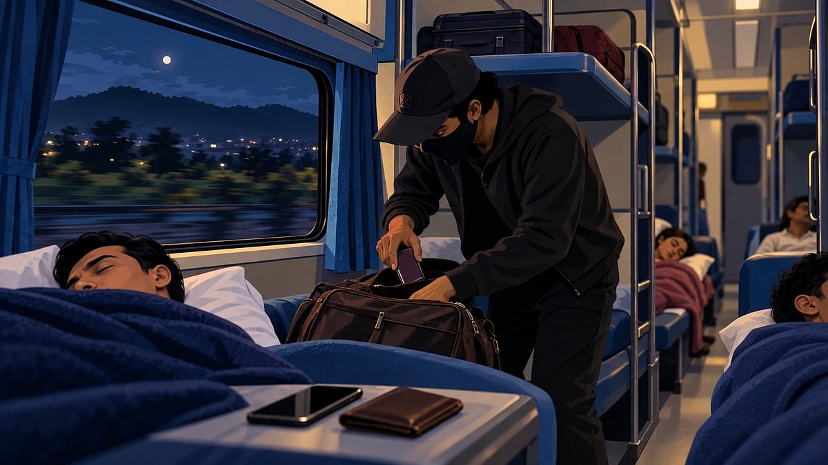 Madhya Pradesh Trains See 55% Thefts Between Midnight and 9am