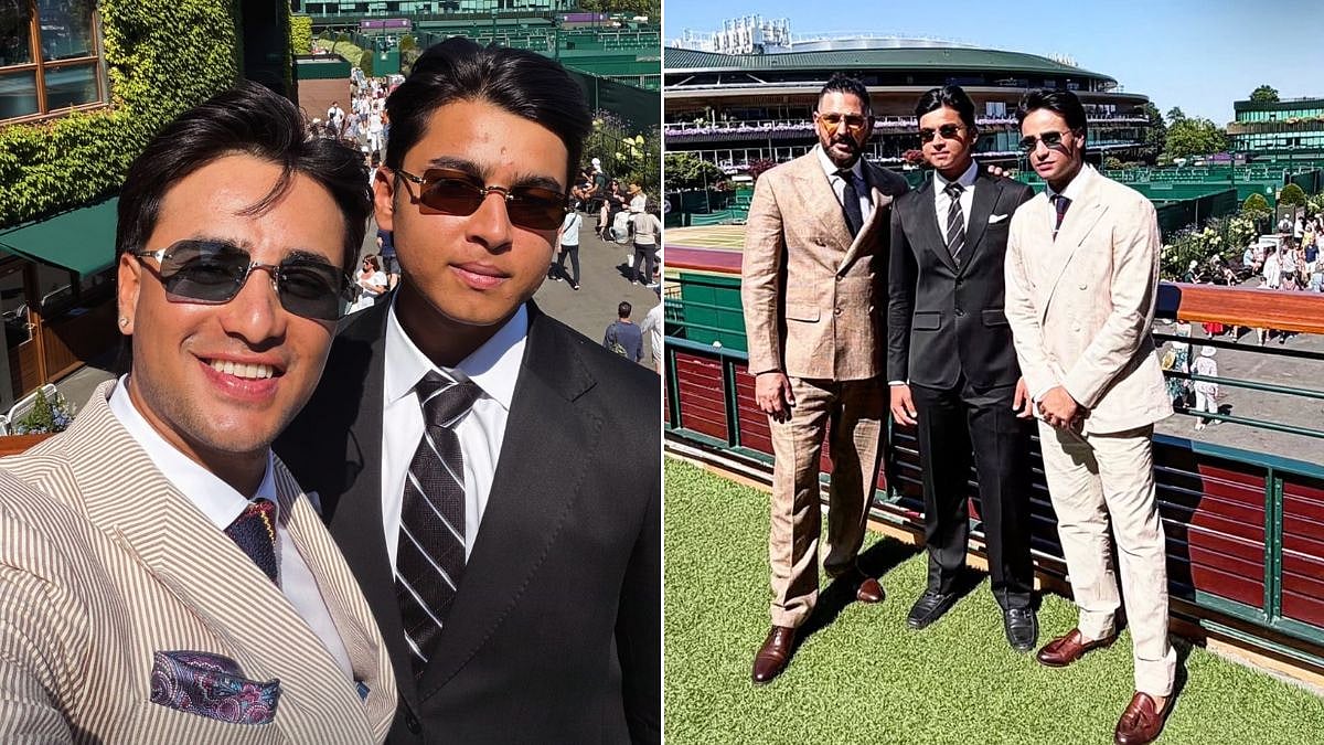 Indian Cricketers Attend Wimbledon 2026 Men's Final
