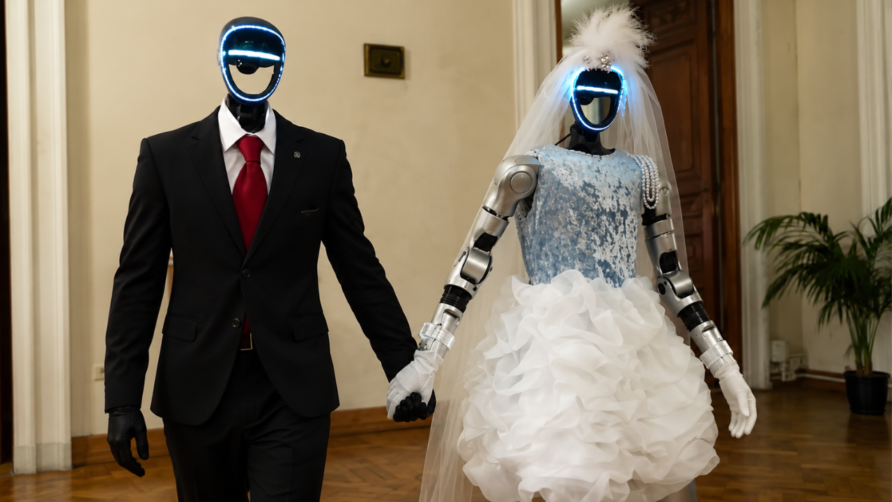 Robots Marry in Russia's First Robotic Wedding