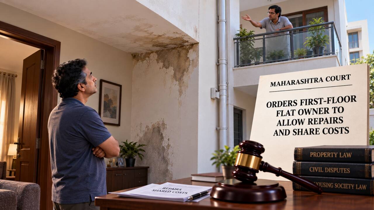 Maharashtra Court Orders Neighbour to Allow Repairs for 8-Year Water Leak