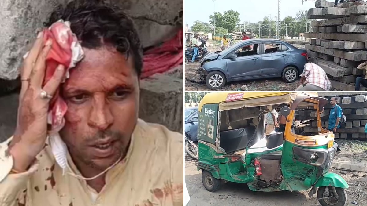 Four Injured in Indore Auto-Rickshaw Crash