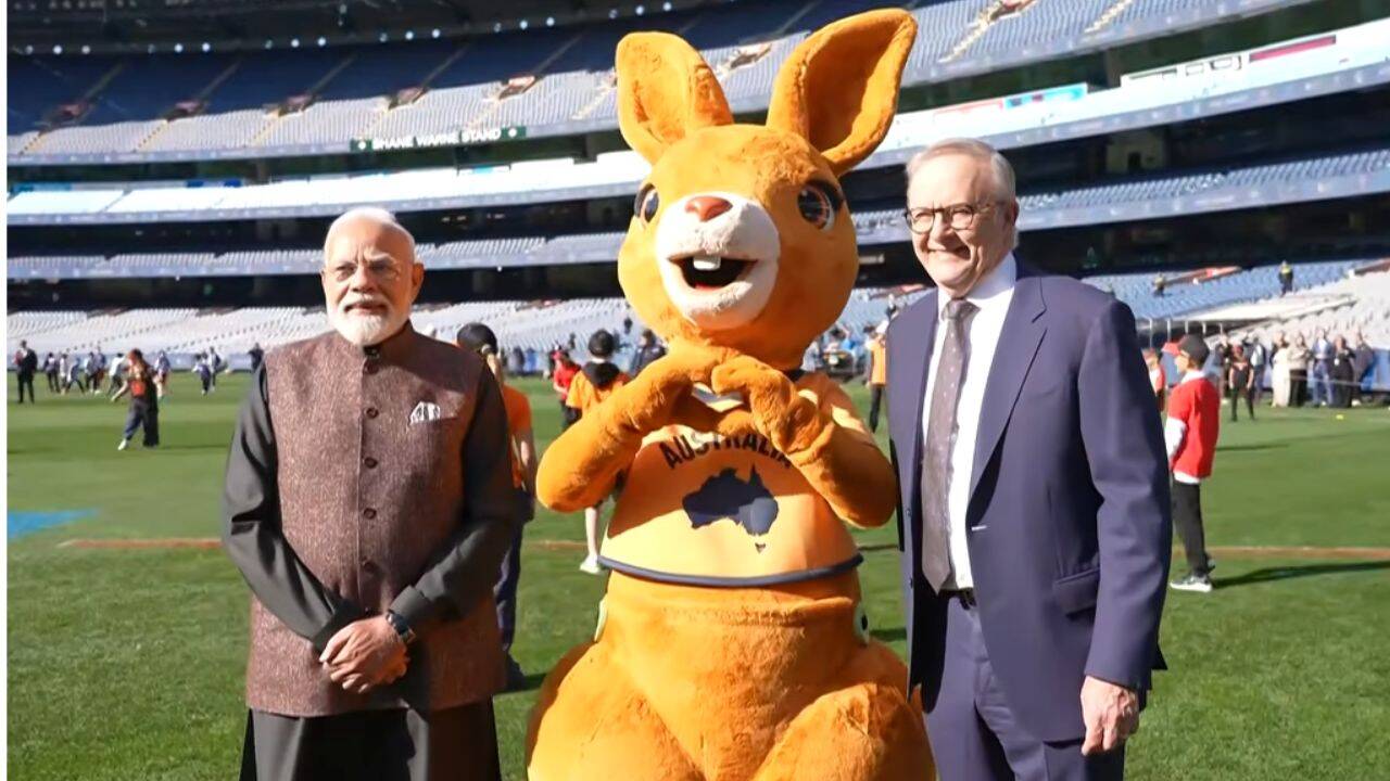 PM Modi Visits Melbourne Cricket Ground
