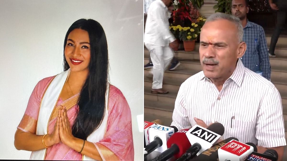 BJP MLA's Daughter Slaps Woman SI Over Temple Entry
