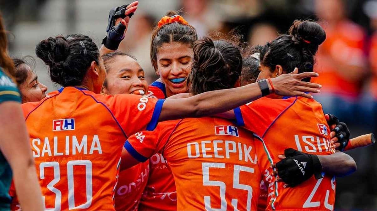 India Women's Hockey Team Beats South Africa 6-1