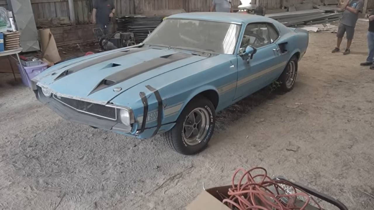 Rare 1970 Shelby Mustang GT500 Found After 30 Years