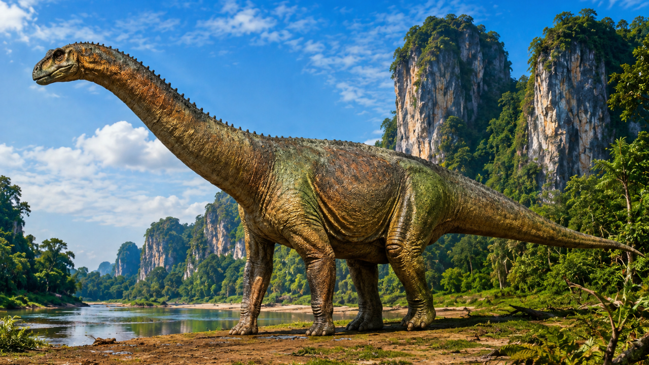 Dinosaur Discovery in Thailand Rewrites Jurassic History