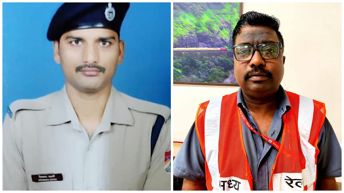 Railway Staff Save Differently-Abled Passenger At Lonavala Station