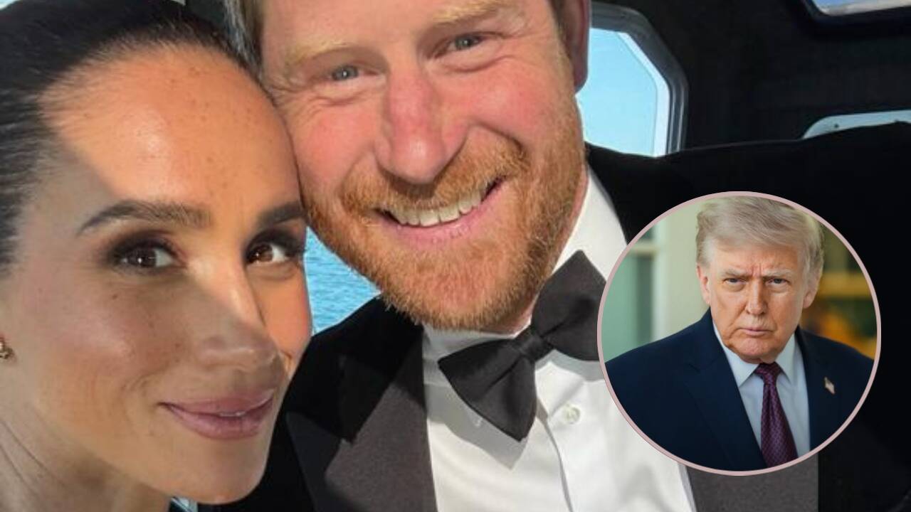 Trump Criticizes Prince Harry and Meghan Markle's UK Return