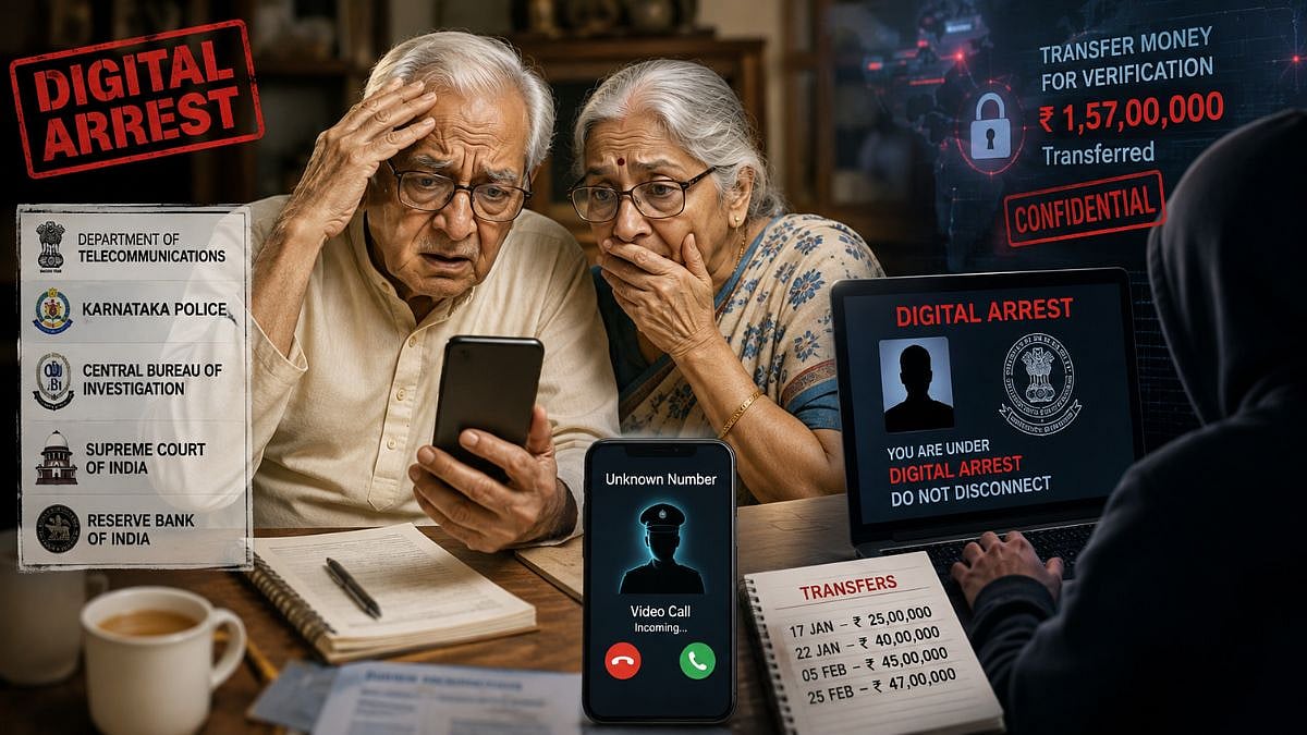 Navi Mumbai Couple Loses ₹1.57 Crore in Fake Digital Arrest Scam