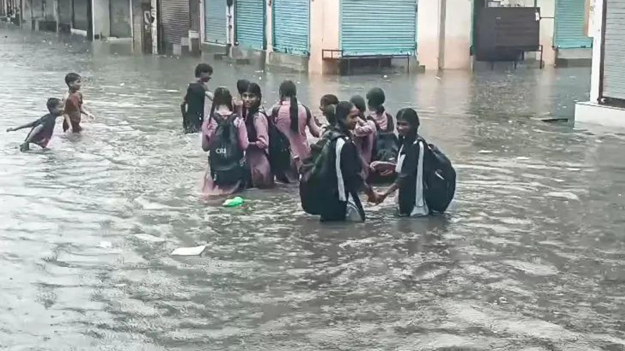 Delhi Waterlogged After Heavy Rainfall