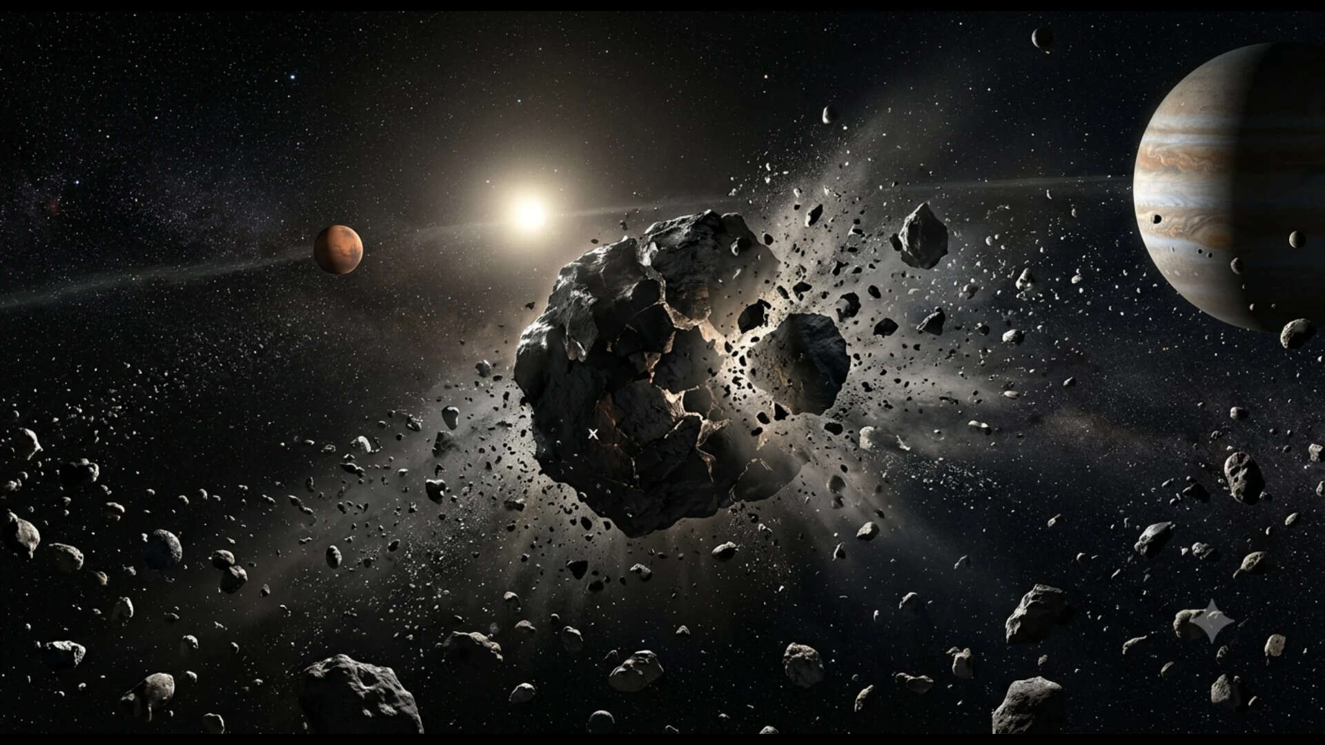 Asteroid Breakup May Have Bombarded Earth