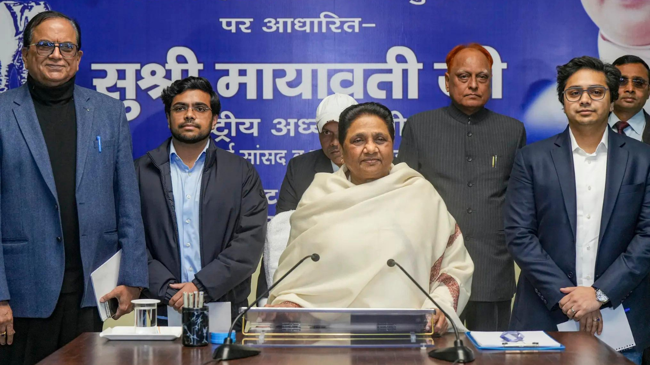 Mayawati Removes Nephew Akash Anand from BSP