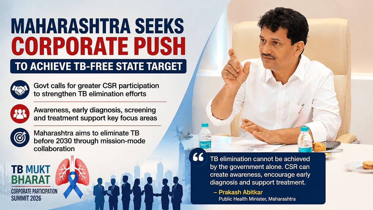 Maharashtra Seeks Corporate Help To Eliminate TB By 2030