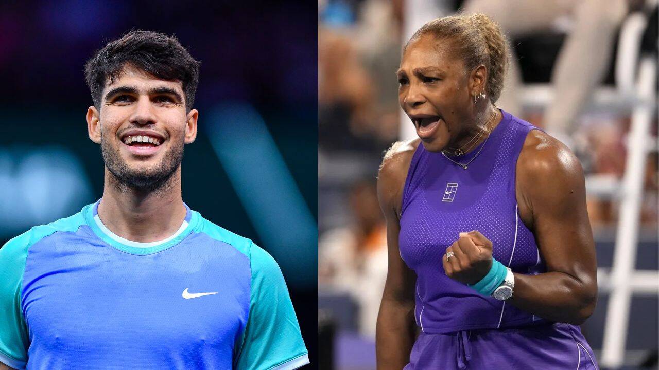 Serena Williams Leads Carlos Alcaraz in Net Worth