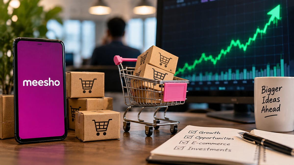 Meesho Shares Rise 3.3% After SoftBank Sells ₹1,650-Crore Stake