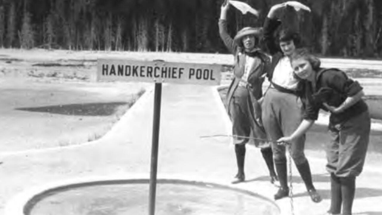 Yellowstone's Handkerchief Pool Stops Working