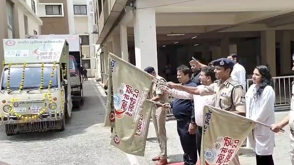 Indore Police Launch Anti-Drug Awareness Drive