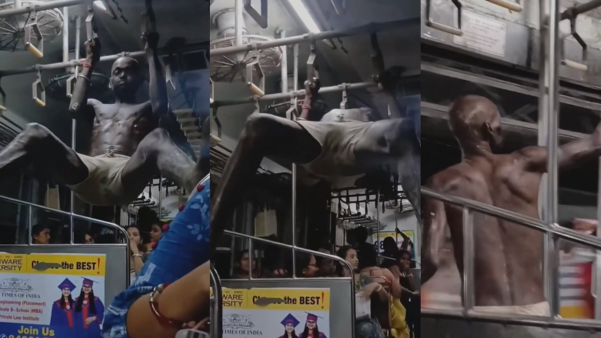 Shirtless Man Enters Ladies' Coach On Shantipur Local Train