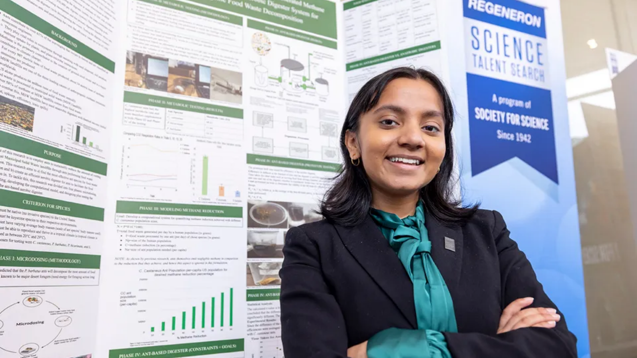 Mumbai Teen Creates Ant-Based Food Waste Digester