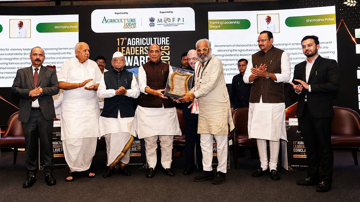 Pasha Patel Wins Agriculture Leadership Award
