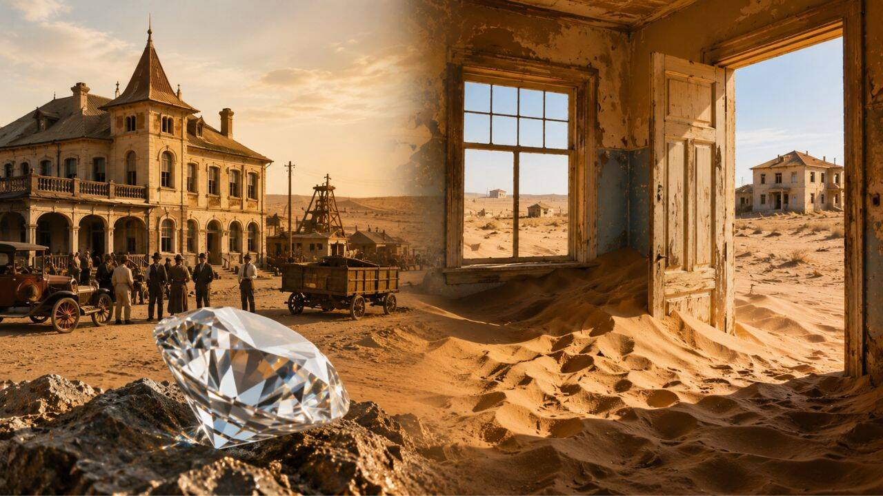 Kolmanskop Turns Ghost Town