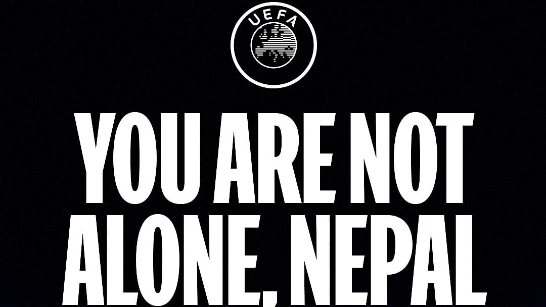 UEFA Honours Nepal Flood Victims With Moment Of Silence