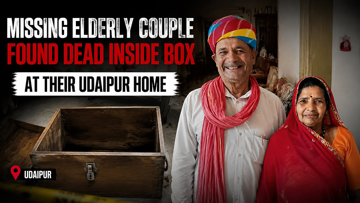 Elderly Couple Found Dead in Udaipur Home