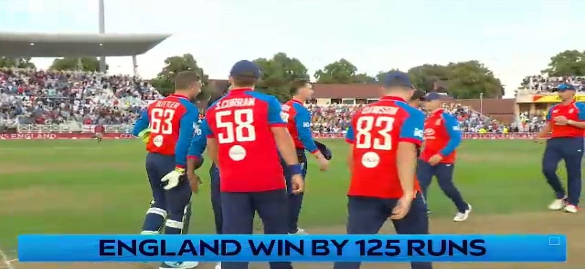 England Thrash India By 125 Runs In 3rd T20I