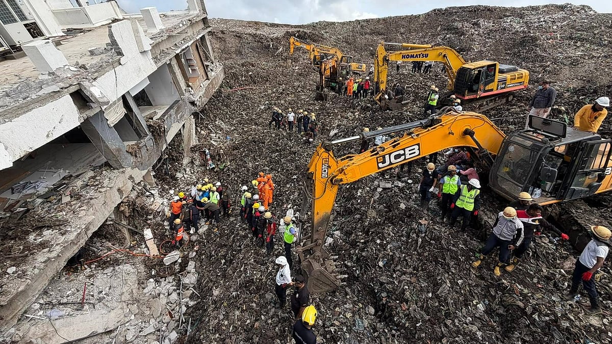 Pune Garbage Collapse: Rescue Efforts Continue