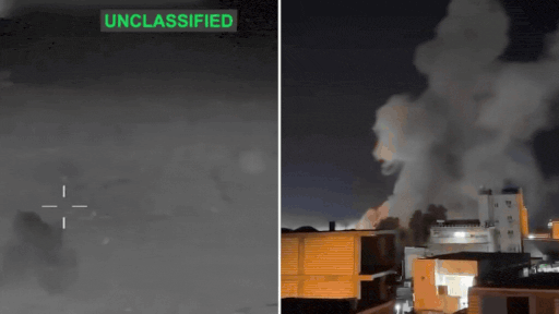 US Bombs 80 Iranian Targets