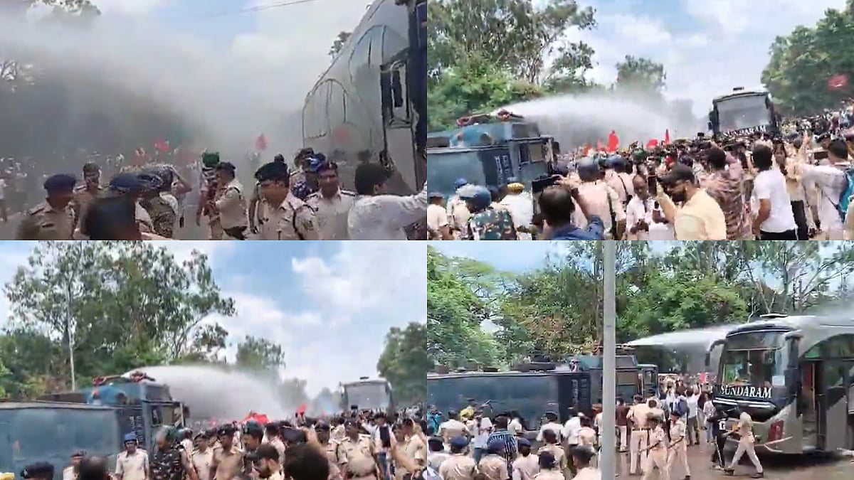 Bihar Police Clash with NEET Protesters in Patna