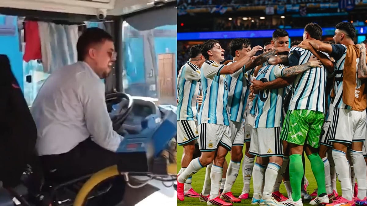 Bus Driver Halts Route to Celebrate Argentina Goal