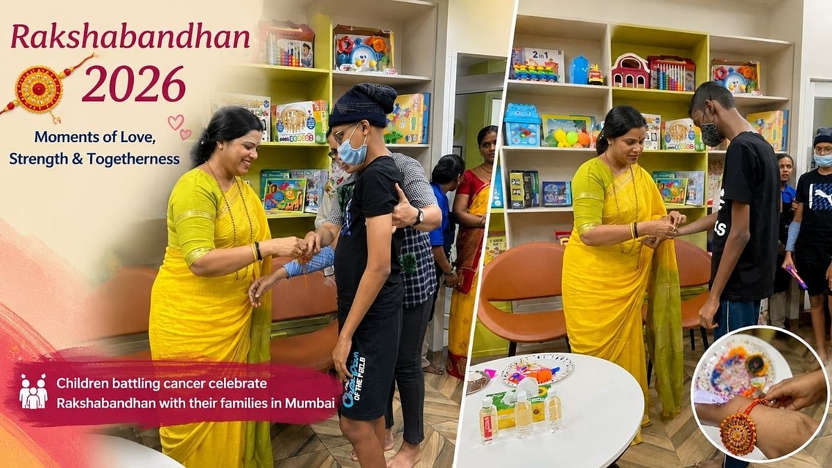 Mumbai Children With Cancer Celebrate Rakshabandhan