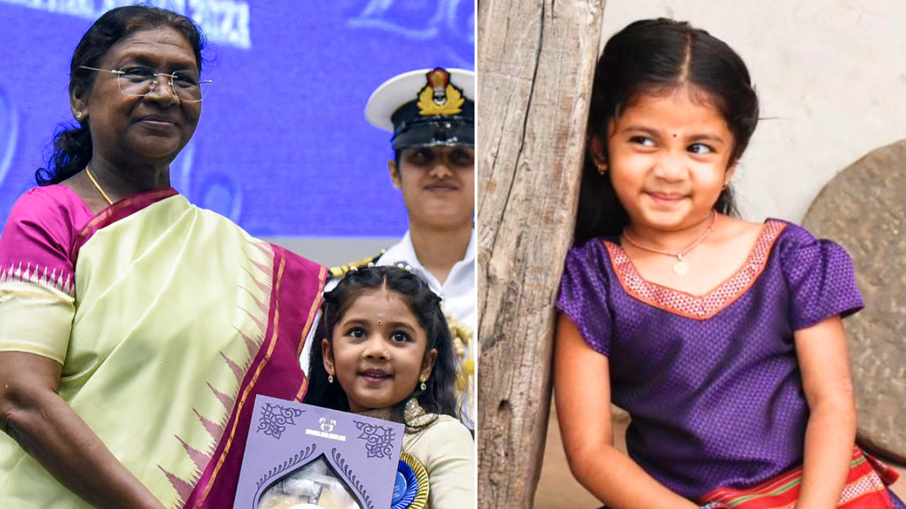 Treesha Thosar Wins National Award at 4
