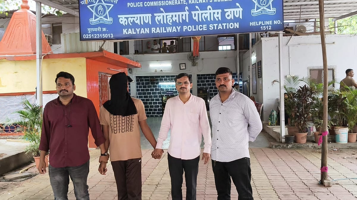 Kalyan Railway Police Arrest Man In ₹13.69 Lakh Ganja Seizure