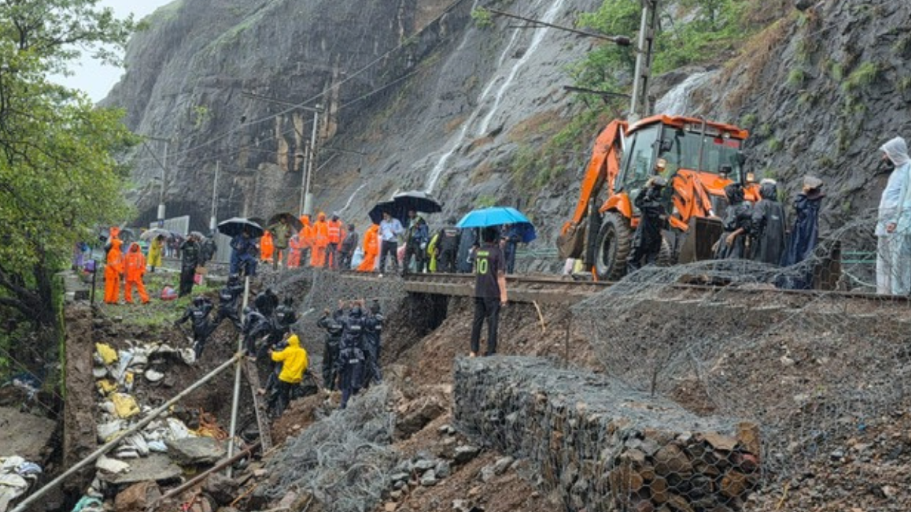Mumbai-Pune Train Line Restoration Underway