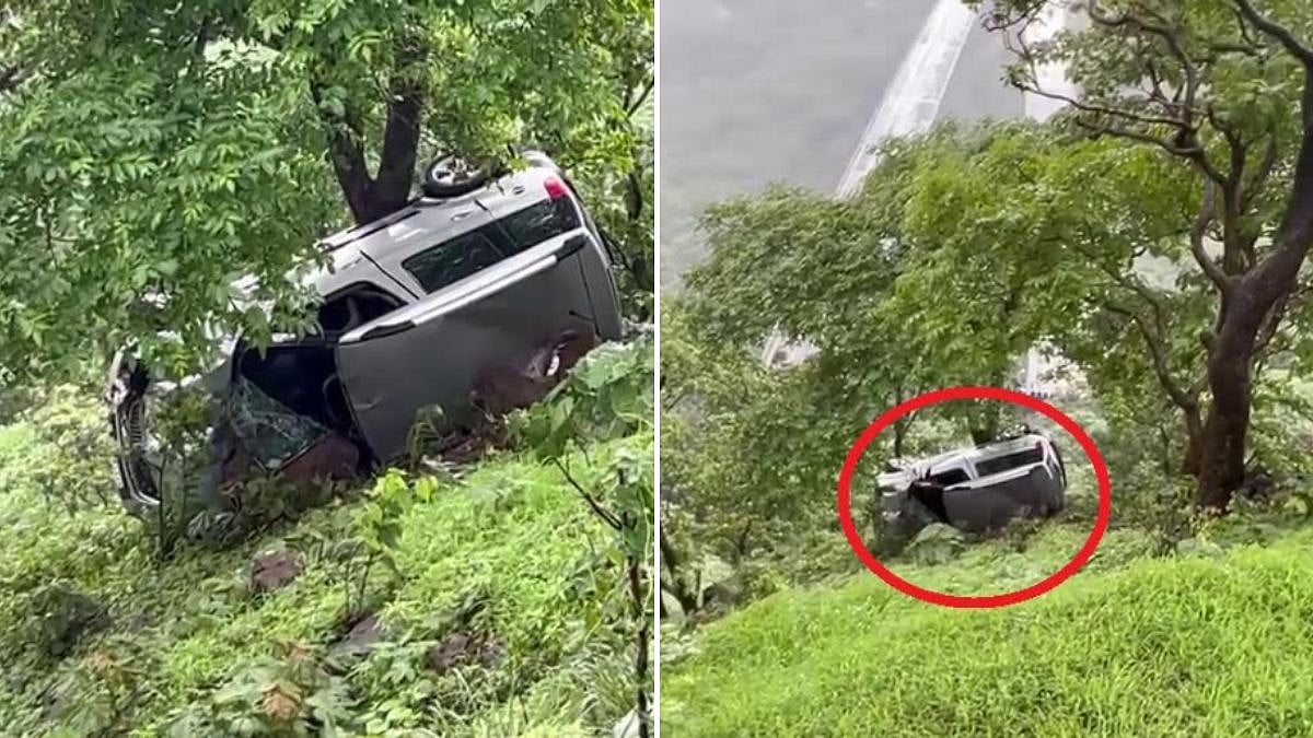 Khopoli Gorge Accident: Car Plunges 50 Feet, Driver Survives