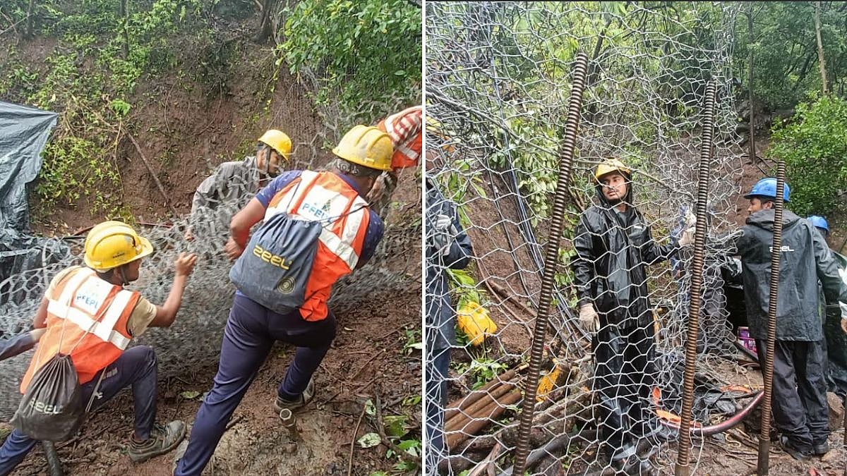 Mumbai-Pune Expressway Gets Rockfall Mesh