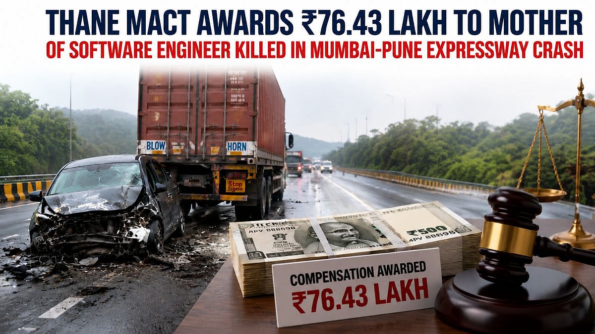 Thane MACT Awards ₹76.43 Lakh To Mother Of Deceased Software Engineer