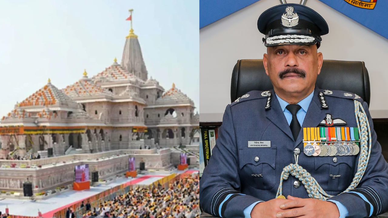 Air Marshal Jeetendra Mishra Appointed Ram Mandir CEO