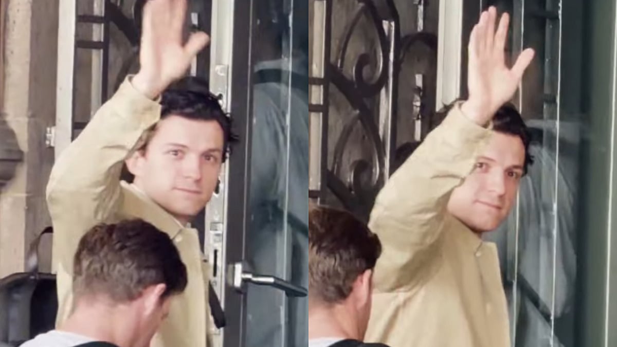 Tom Holland Arrives in Mumbai for Premiere