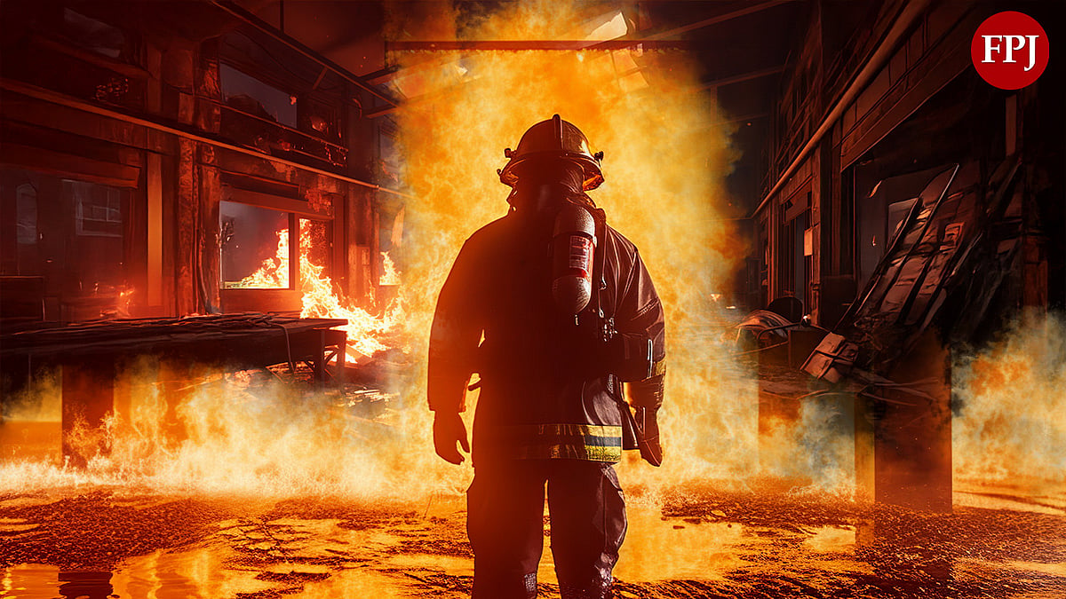 Virar MHADA Building Fire Contained