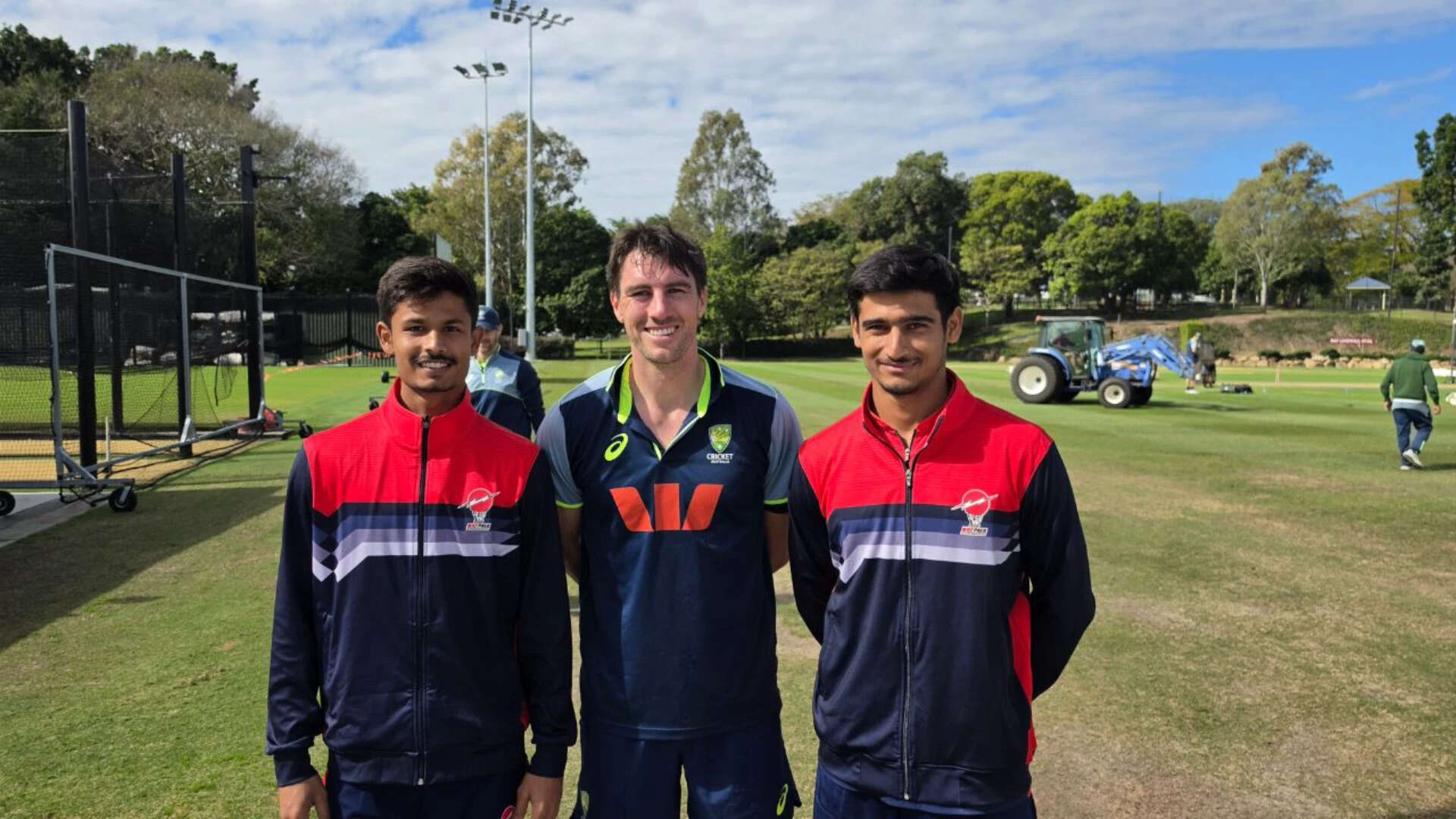 Indian Pacers Train with Australian Team