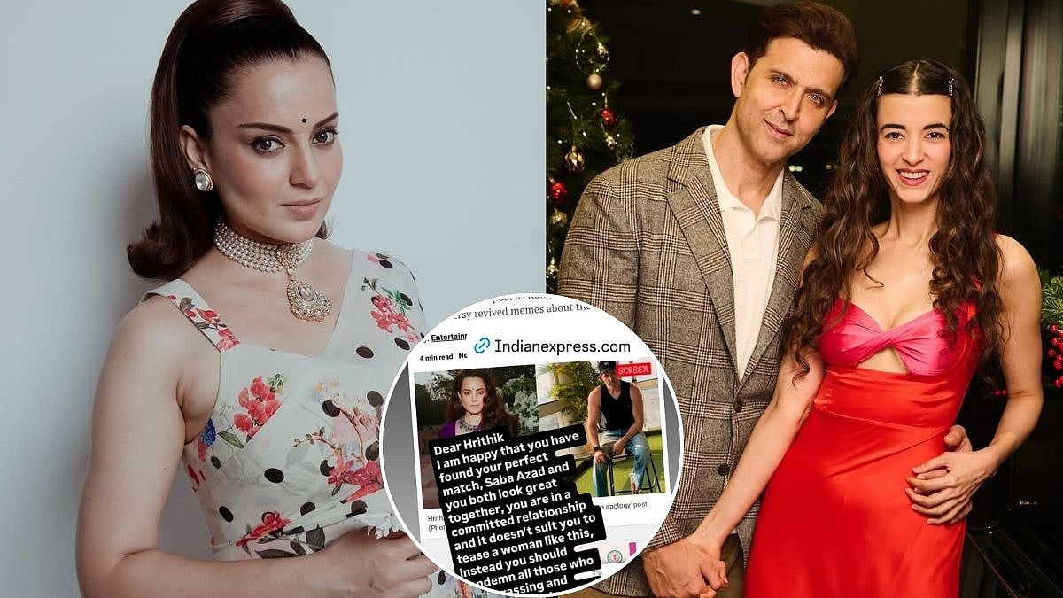 Kangana Ranaut Calls Out Hrithik Roshan Over Viral Trend Comment