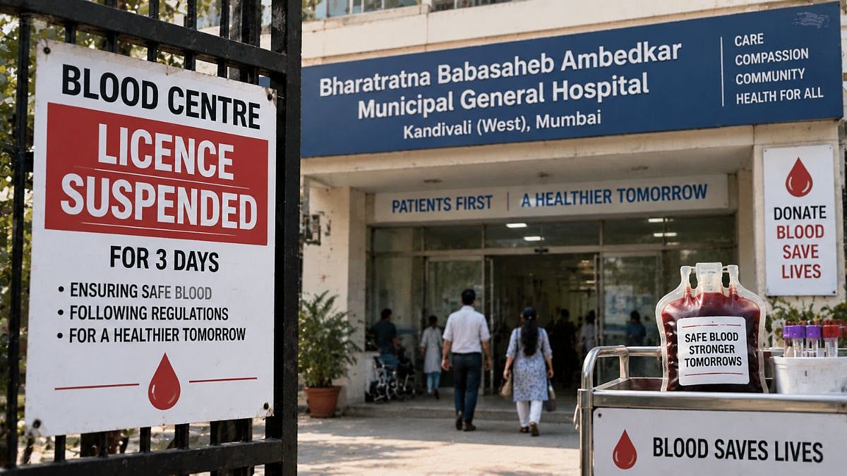 Mumbai FDA Suspends Kandivali Hospital Blood Centre Licence