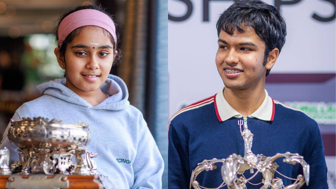 Indian-Origin Teens Win British Chess Titles